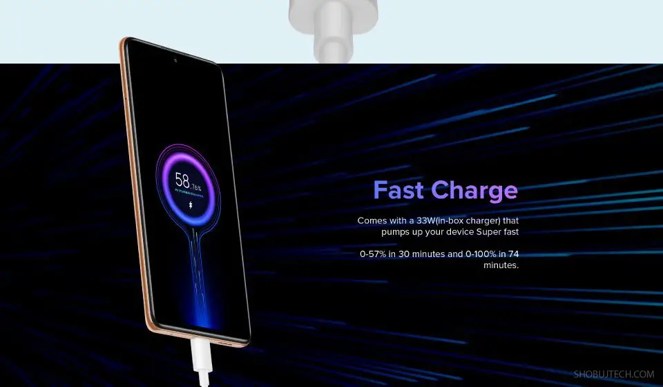 33W FAST CHARGING SYSTEM