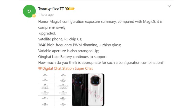 Honor-Magic-6-Specification-Massive-Upgrade-2024