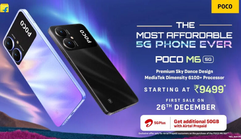 POCO-M6-5G-launched-India-Price-Specifications