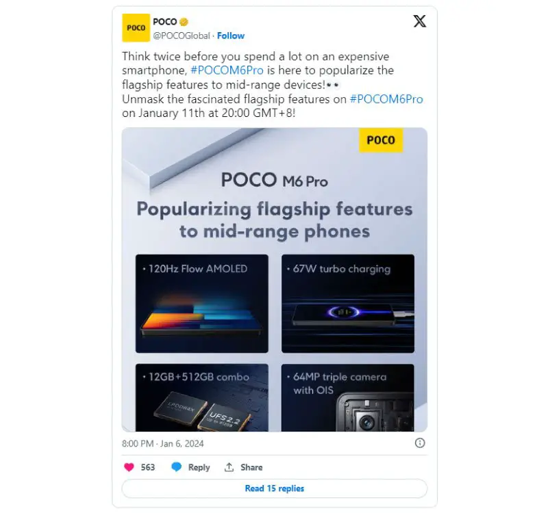 POCO-M6-Pro-4G-Reports-64MP-OIS-And-120Hz-AMOLED-Display 2024